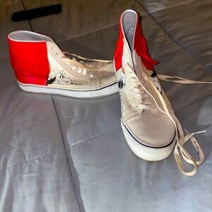 Vans peanut snoopy size 9